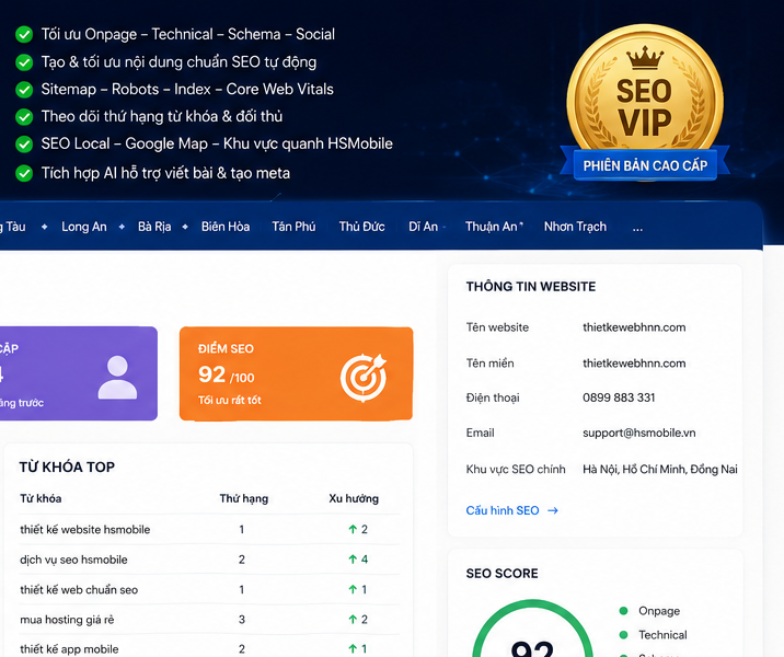 Mua tên miền, Hosting và triển khai website: Lộ trình gọn cho doanh nghiệp