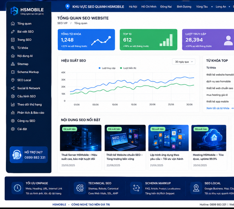 Thiết kế website Nhơn Trạch: Nền tảng số rõ ràng cho doanh nghiệp địa phương
